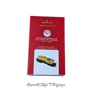 Hallmark 2348 MINNEAPOLIS ST LOUIS GP-9 DIESEL Lionel Special Ed Free Shipping